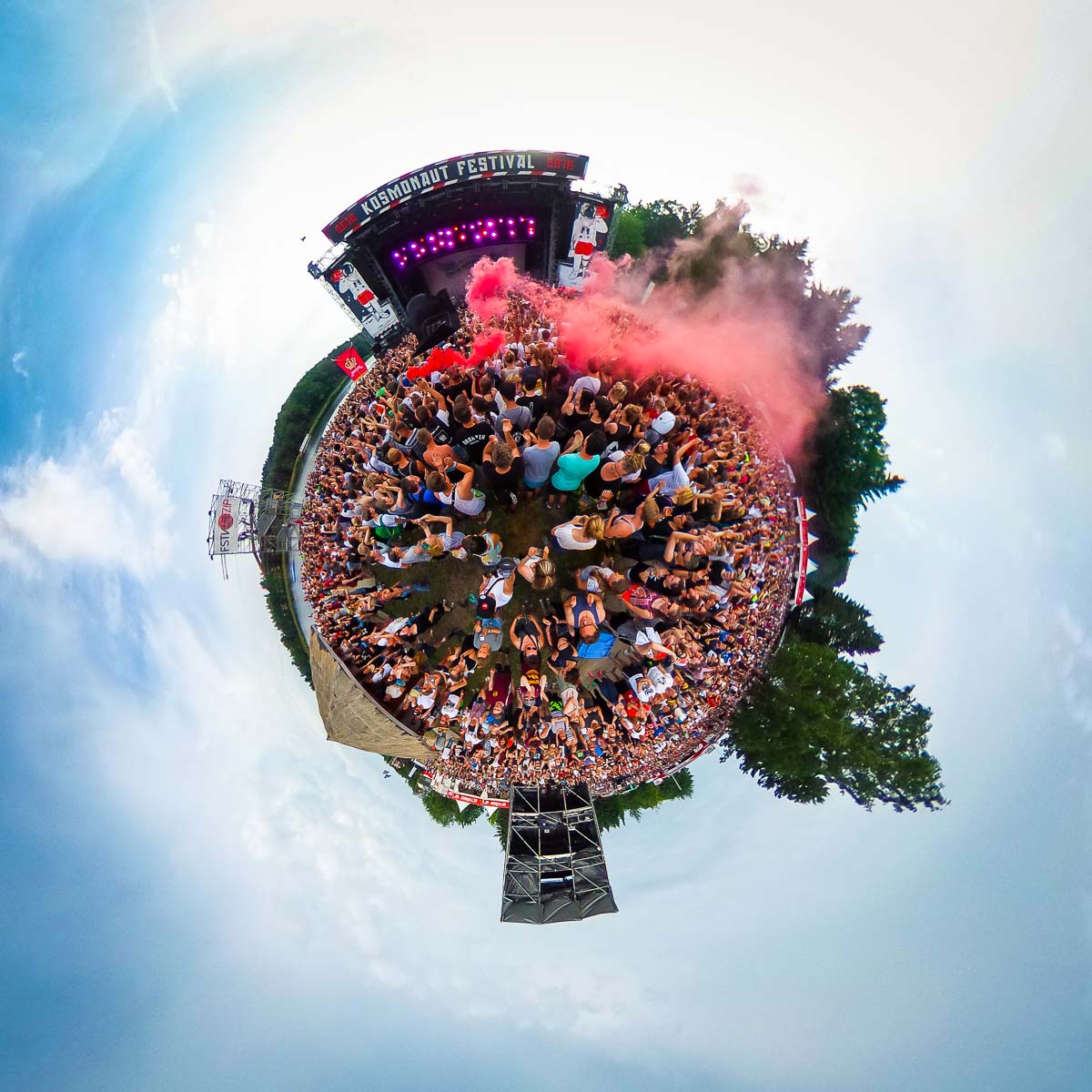 Kosmonaut Festival Little Planet – 360° Foto